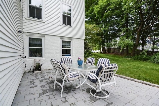 37 Pemberton Rd, Wayland, MA 01778 - view of patio featuring outdoor dining space