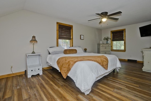 60 Daniel Shays Hwy, Pelham, MA 01002 - bedroom with wood finished floors and a ceiling fan