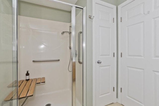60 Daniel Shays Hwy, Pelham, MA 01002 - bathroom featuring a stall shower