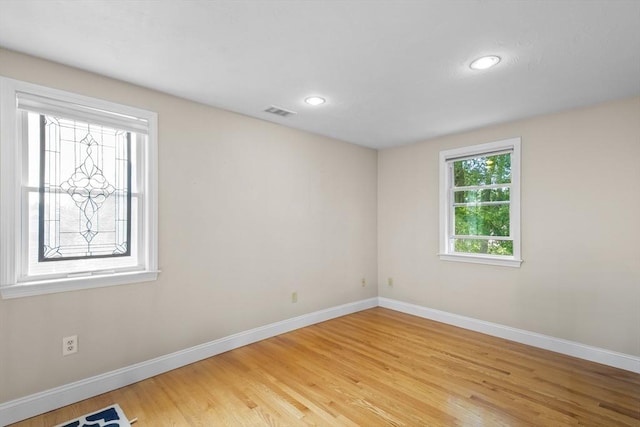 28 Chestnut St, Falmouth, MA 02536 - spare room featuring light wood-style floors and recessed lighting