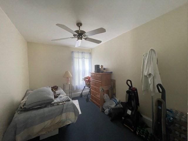 268-270 Providence Rd, Grafton, MA 01560 - carpeted bedroom with ceiling fan and baseboards