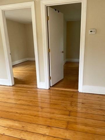 268-270 Providence Rd, Grafton, MA 01560 - hallway with hardwood / wood-style floors and baseboards