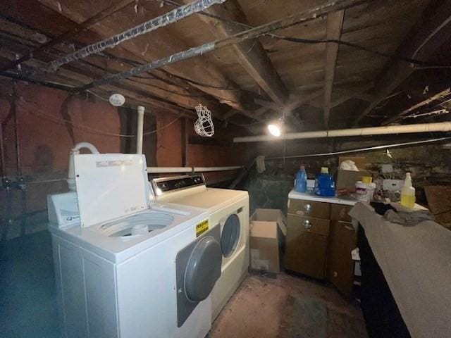 268-270 Providence Rd, Grafton, MA 01560 - washroom featuring separate washer and dryer