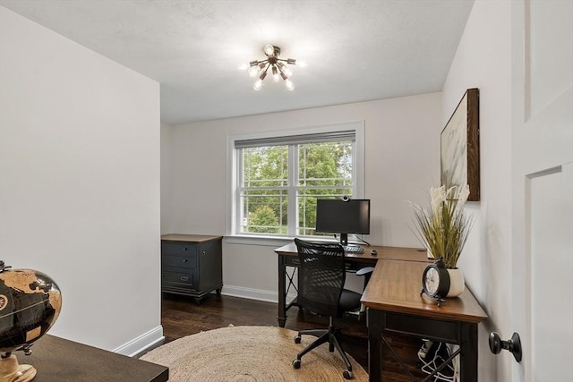 32 Gilman Rd, Billerica, MA 01862 - office space with dark wood-type flooring and baseboards
