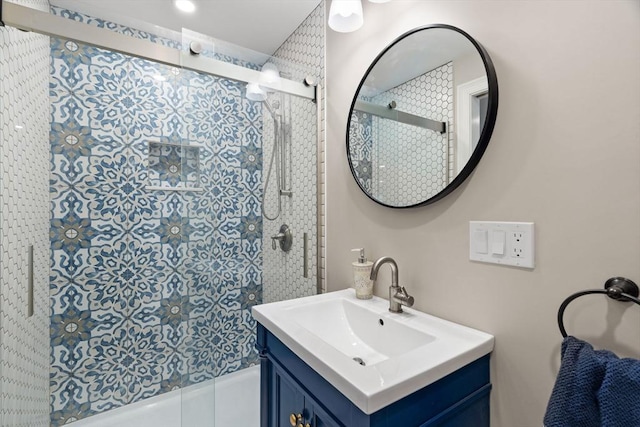 full bath featuring vanity