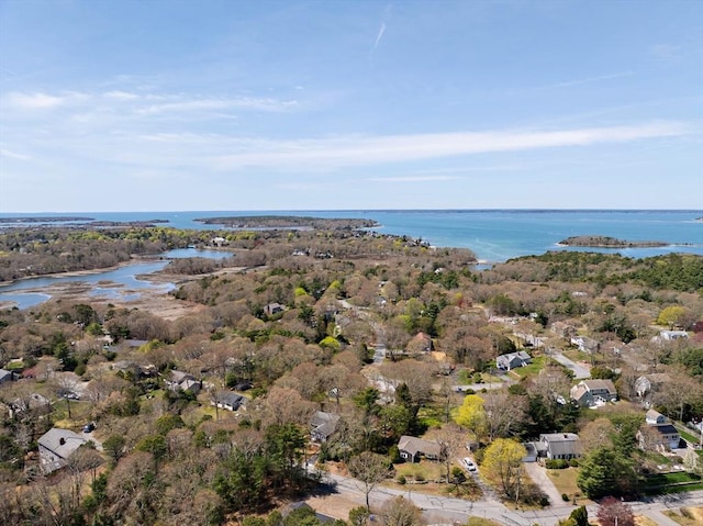 39 Bennets Neck Dr, Bourne, MA 02559 - aerial overview of property's location featuring a large body of water