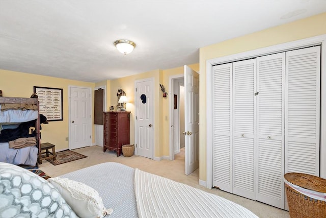 39 Bennets Neck Dr, Bourne, MA 02559 - bedroom featuring light carpet and baseboards