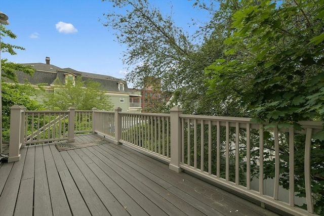 126 Central St Unit 2, Somerville, MA 02145 - view of wooden terrace
