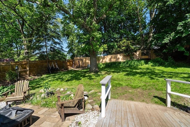 31 Whitman Ave, Melrose, MA 02176 - view of yard featuring a deck