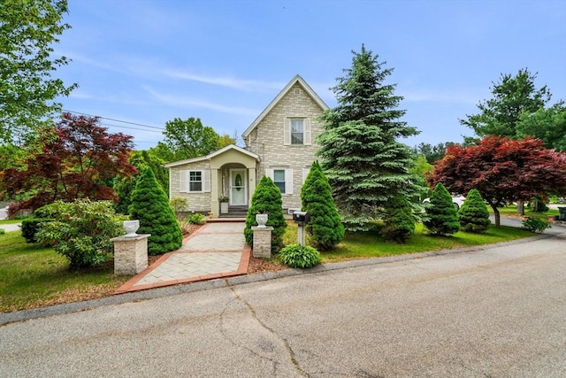31 Rydberg Ter, Auburn, MA 01607 - view of front facade featuring stone siding