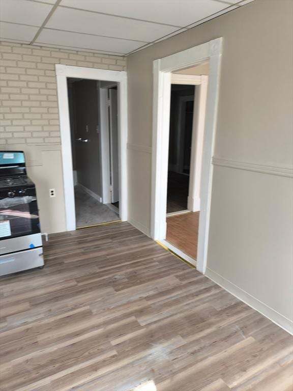43 Cedar St, Lowell, MA 01852 - unfurnished dining area featuring light wood-style floors