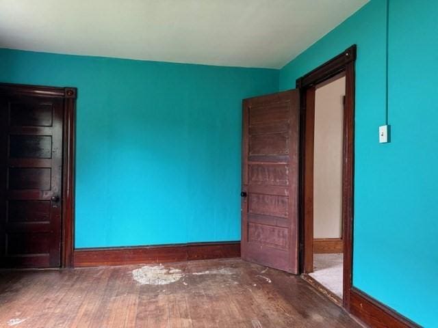 40 Allen St, Greenfield, MA 01301 - spare room featuring hardwood / wood-style flooring and baseboards