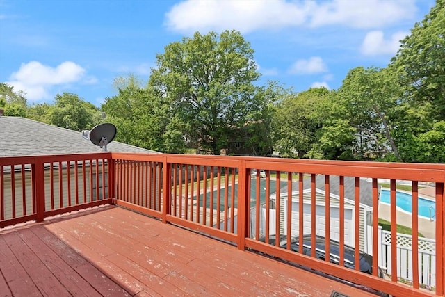 66 Adams St, Revere, MA 02151 - deck with view of wooded area