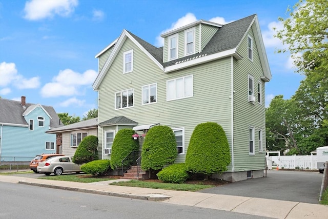 66 Adams St, Revere, MA 02151 - traditional-style house with a shingled roof