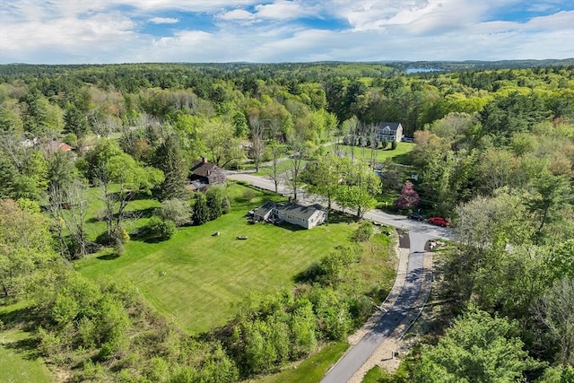 367 Main St, Hampstead, NH 03841 - drone / aerial view of a heavily wooded area