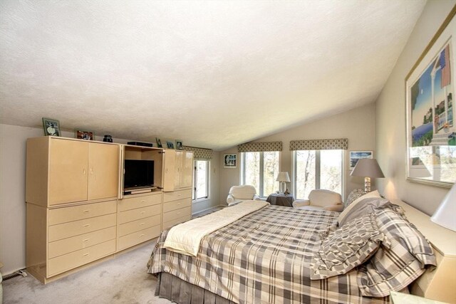 79 Myles View Dr, Duxbury, MA 02332 - bedroom featuring lofted ceiling and light carpet
