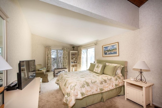 79 Myles View Dr, Duxbury, MA 02332 - carpeted bedroom featuring vaulted ceiling
