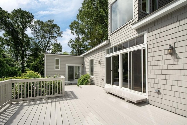 79 Myles View Dr, Duxbury, MA 02332 - view of wooden deck