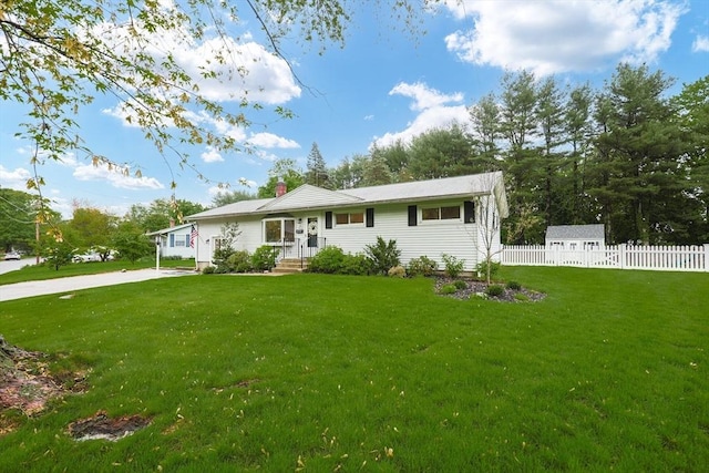29 Regal St, Holliston, MA 01746 - view of front of house featuring a chimney