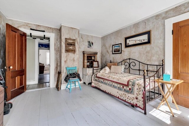 2241 Main St, Brewster, MA 02631 - bedroom featuring hardwood / wood-style floors and baseboards