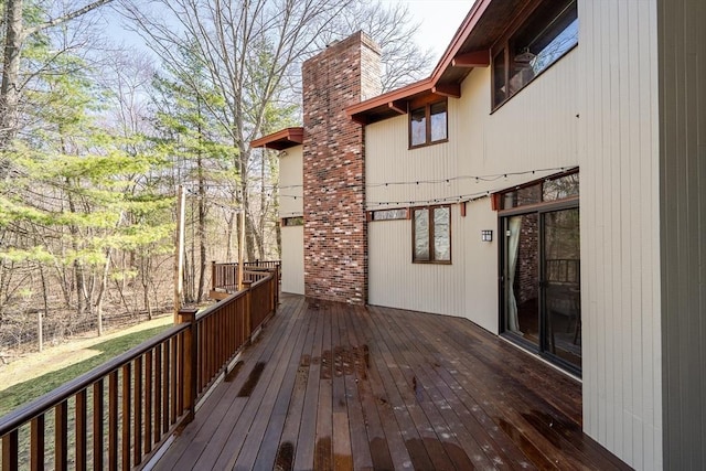 view of deck