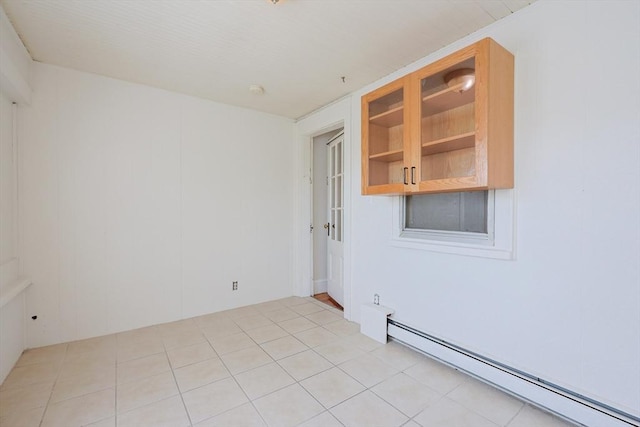18-20 Melbourne Ave, Newton, MA 02460 - spare room with a baseboard heating unit
