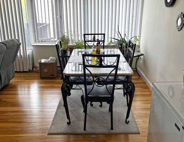 333 Main St, Melrose, MA 02176 - dining area with wood finished floors