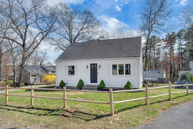 61 Greenwood Ave, Stoughton, MA 02072 - new england style home featuring roof with shingles