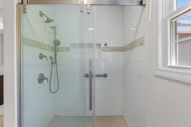 447 Old Connecticut Path, Framingham, MA 01701 - bathroom featuring a shower stall and toilet