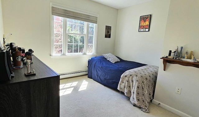 7 Hemlock, Kingston, MA 02364 - carpeted bedroom with baseboard heating and baseboards