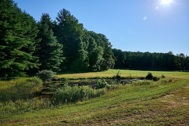 view of landscape with a rural view