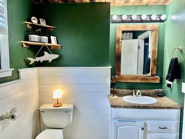 20 Benson St, Middleboro, MA 02346 - half bathroom featuring toilet and vanity