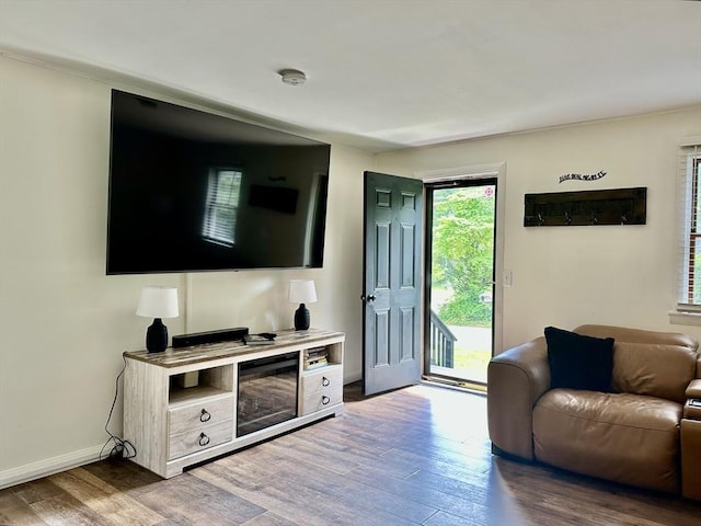 20 Benson St, Middleboro, MA 02346 - living area featuring wood finished floors