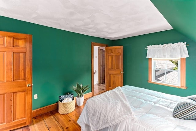 100 Gilbert St, Mansfield, MA 02048 - bedroom with hardwood / wood-style flooring and baseboards