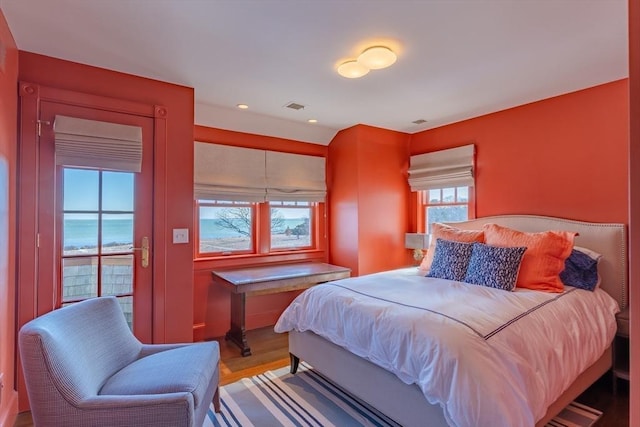 17 Mattarest Ln, Dartmouth, MA 02748 - bedroom with wood finished floors and recessed lighting