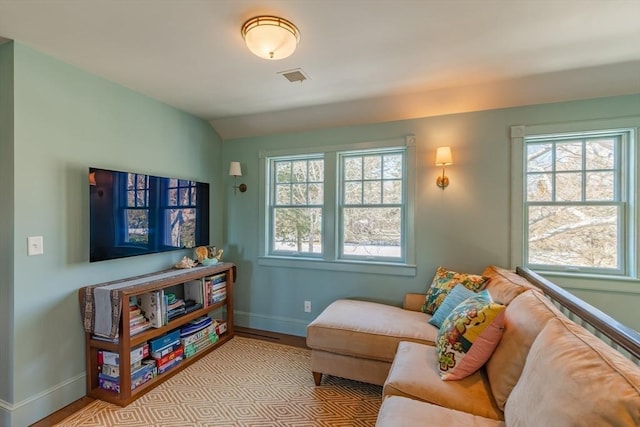 17 Mattarest Ln, Dartmouth, MA 02748 - living area with baseboards and wood finished floors