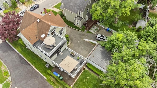141 Jewett St Unit 2, Newton, MA 02458 - drone / aerial view