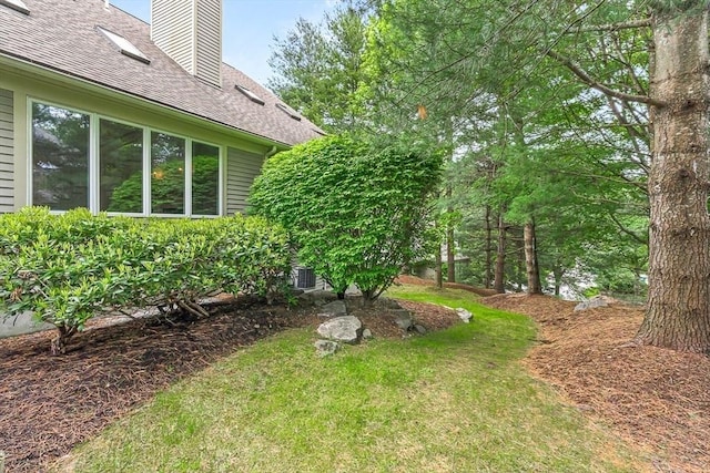 1205 Magnolia Dr Unit 1205, Wayland, MA 01778 - view of green lawn with central air condition unit