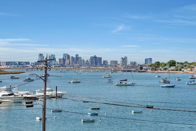 600 Shirley St Unit 3, Winthrop, MA 02152 - water view with city skyline