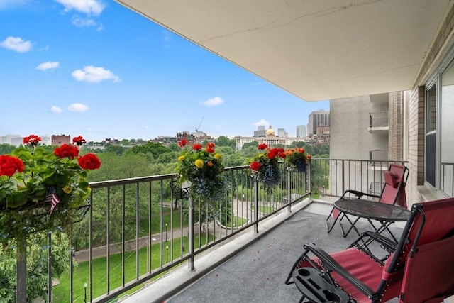 151 Tremont St Unit 9N, Boston, MA 02111 - balcony with a view of city