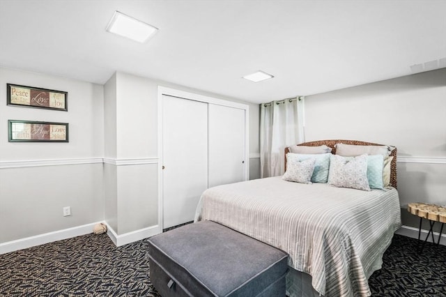4 Rowley Rd, Topsfield, MA 01983 - bedroom with baseboards, carpet, and a closet