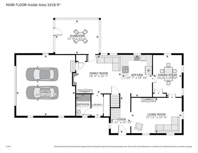 9 Horseshoe Rd, Chelmsford, MA 01824 - view of floor plan / room layout