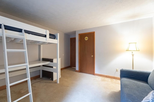 unfurnished bedroom with carpet