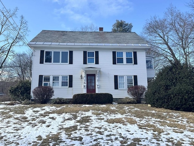 view of colonial house