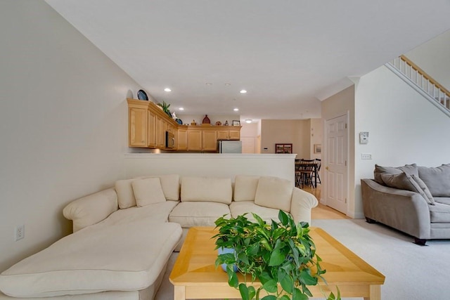 view of living room