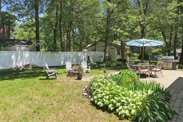 6 Hillcrest Dr, Hopkinton, MA 01748 - view of yard featuring a patio area