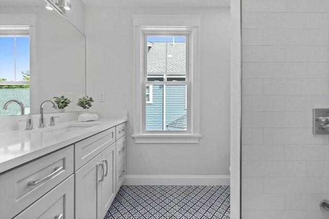 73 Knoll St Unit 73, Boston, MA 02131 - full bath with vanity and healthy amount of natural light