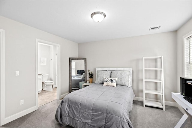 54 Sunflower Way, Plymouth, MA 02360 - bedroom with carpet, baseboards, and connected bathroom