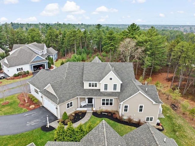 54 Sunflower Way, Plymouth, MA 02360 - view of subject property featuring a heavily wooded area