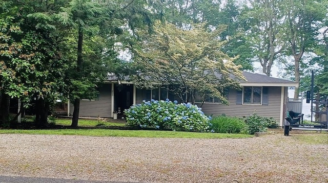 233 Hoopdole Rd, Mashpee, MA 02649 - view of property hidden behind natural elements